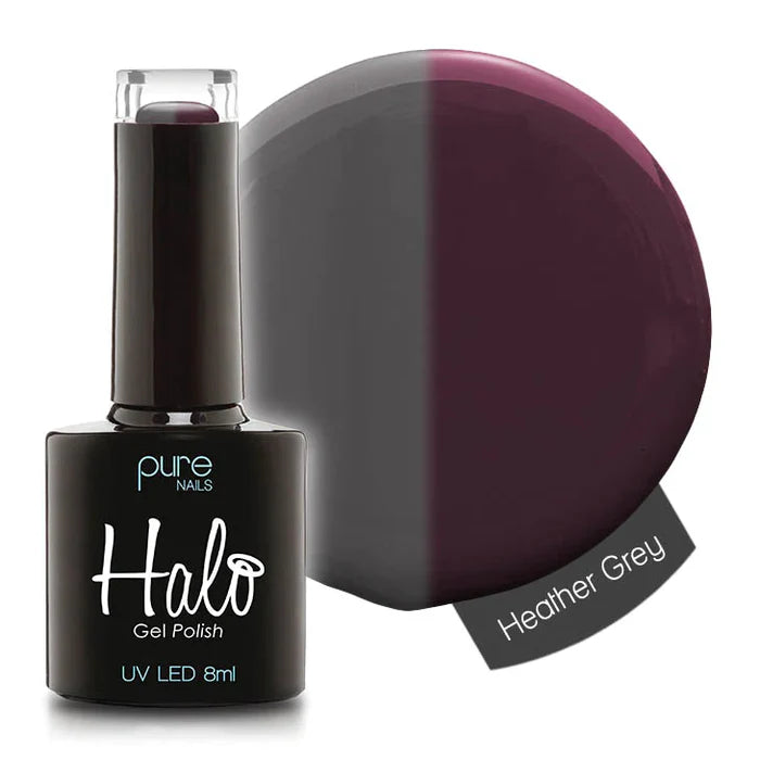 Halo Gel Polish 8ml Heather/Grey