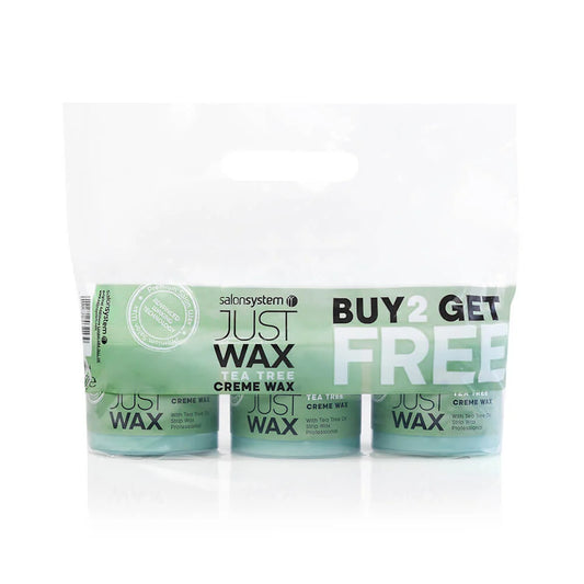 Just Wax - Tea Tree Creme Wax 450g Bags