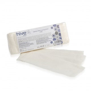 Hive Natural Cotton Waxing Strips (100) 21.5cm x 7.5cm