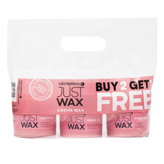 Just Wax - Creme 450g 3 for 2 Bags