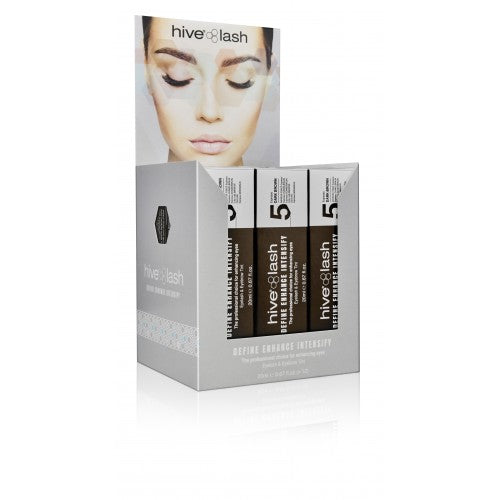 Hive 12 Pack  No.5 Espresso Dark Brown  Lash & Brow Tint 20ml