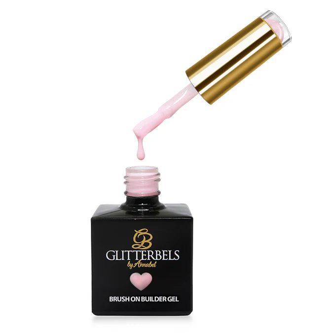 Glitterbels Brush On Builder GEL  - Soft Shimmer