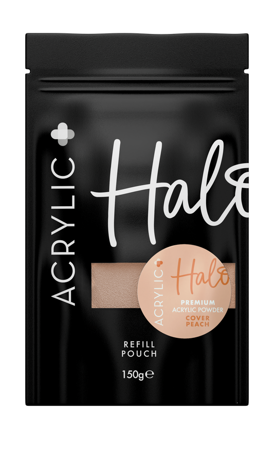 Halo Acrylic Plus Cover Peach Powder 150g Pouch