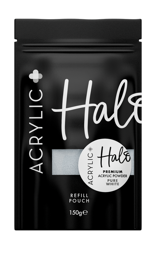 Halo Acrylic Plus Pure White Powder 150g Pouch