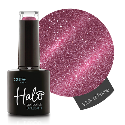 Pure Nails' Halo glitter gel polish in the shade 'Walk of Fame'