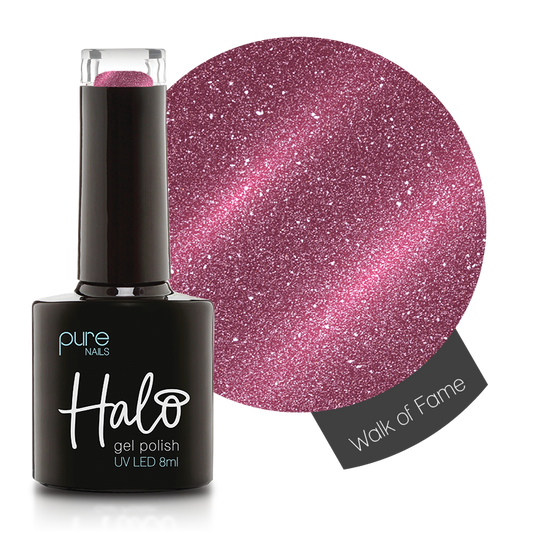 Pure Nails' Halo glitter gel polish in the shade 'Walk of Fame'