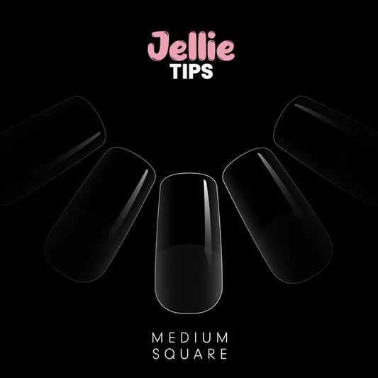 Halo Jellie Nail Tips Medium Square