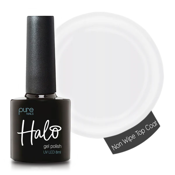 Halo Gel Polish 15ml Top Coat (Non Wipe)