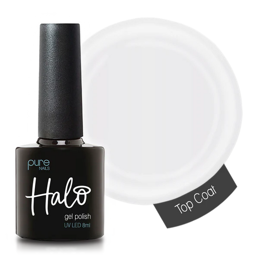 Halo Gel Polish Top Coat (Wipe)