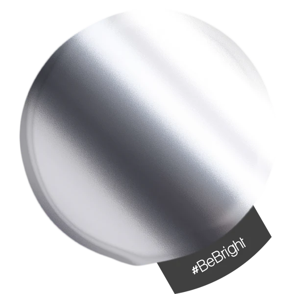 Halo Create - Chrome #BeBright (Silver)