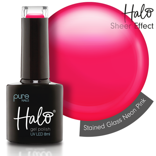 Halo Gel Polish 8ml Stained Glass Magenta