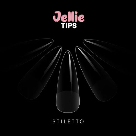 Halo Jellie Nail Tips Stiletto