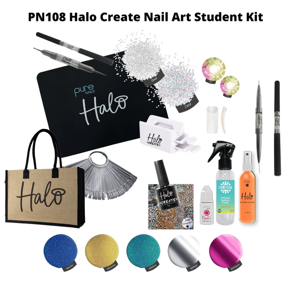 Halo Create Nail Art Basic Student Kit