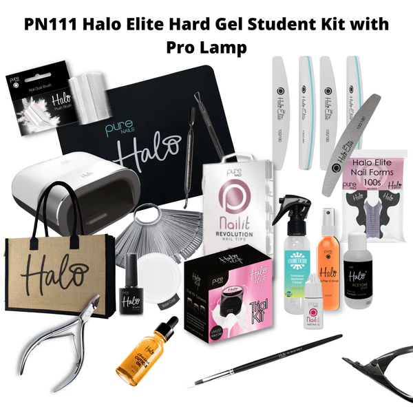 Halo Elite Hard Gel Student Kit with Pro Lamp