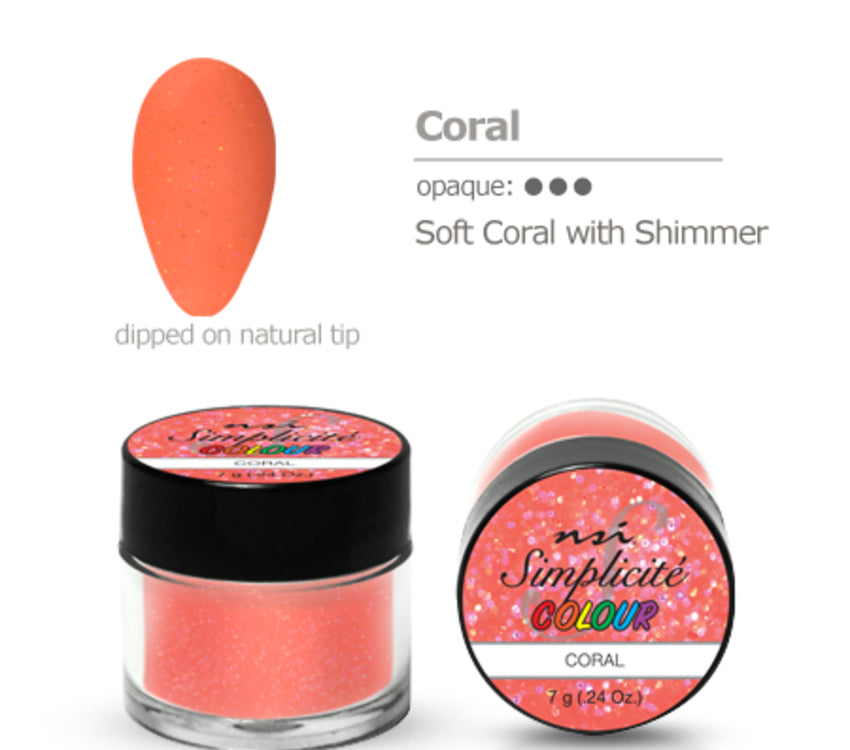 Simplicite Colour Powder Color Coral