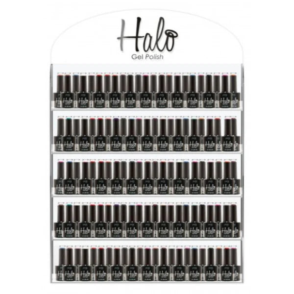 Halo Gel Polish Wall Stand 100+ Bottle